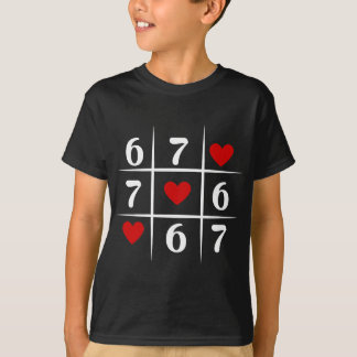 T-shirt 67, six seven, valentines day xoxo meme shirt