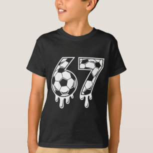 T-shirt 67 Soccer Crème Glacée Drip Gen Alpha Six Sept Mem