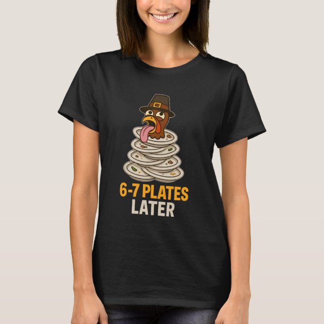 T-shirt 67 Thanksgiving Funny Turkey 6-7 Meme Six Seven Bo (Devant)