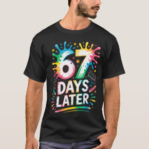 T-shirt 67e jour d'école 67 Mème Enseignant Élève 67 Jours