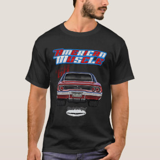 T-shirt 68 1968 Chargeur Sous Mon Muscle Voiture Hotrod Ca