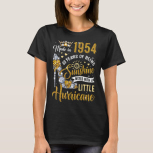 T-shirt 69 Ans Fabriqué En 1954 Anniversaire Reine Diamond