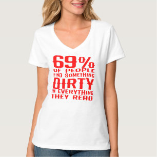 T-shirt 69% Des Gens Trouvent Quelque Chose De Sale En Tou
