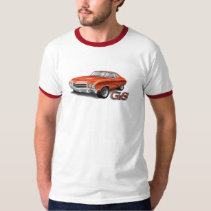 T-shirt 69 GS de Buick en rouge sur la pièce en t de