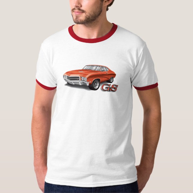 T-shirt 69 GS de Buick en rouge sur la pièce en t de (Devant)