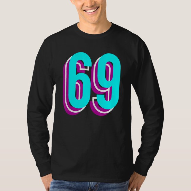 T-shirt 69 Programmeur Insider Numéro 1 (Devant)