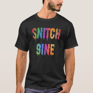 T-shirt 69 Snitch 9ine Easy Funny Halloween Costume Hip Ho