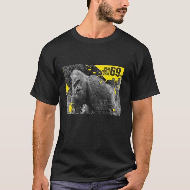 T-shirt 69e anniversaire de la JMC (Gorilla gorilla) (Devant)