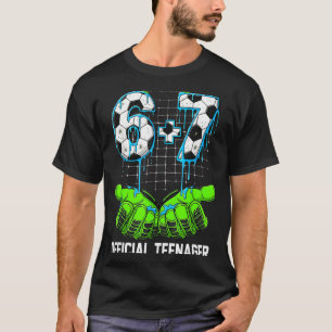 T-shirt 6+7 = 13 ans garçons filles adolescent 13e anniver