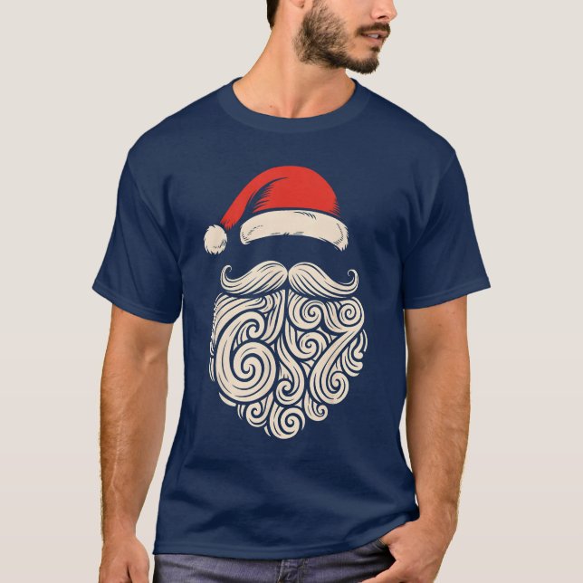 T-shirt 6 7 Christmas 67 Santa Si Seven Christmas Boyseens (Devant)