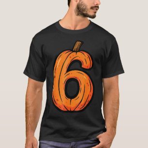 T-shirt 6 7 Citrouille Drôle Six Sept Mème Costume Hallowe