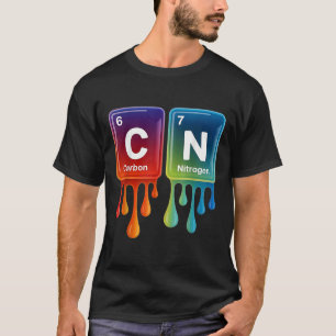 T-shirt 6 7 Drôle Science Chimie Professeur Tableau Périod