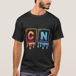 T-shirt 6 7 Drôle Science Professeur de Chimie Tableau Pér
