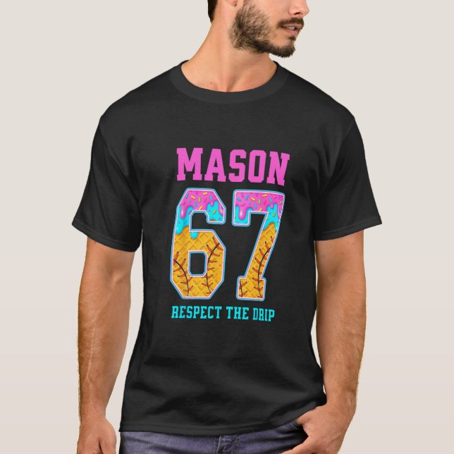 T-shirt 6 7 Mason Vendre la goutte (Devant)