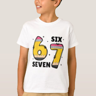 T-shirt 6 7 Six Seven Drôle 67 Enseignant