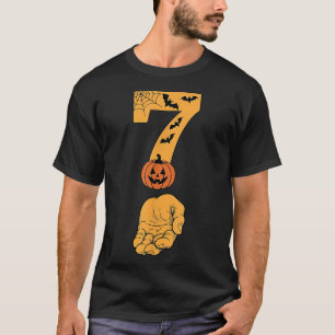 T-shirt 6 7 Six Seven Mème Avec Main Toile D'araignée Hall