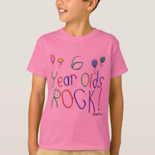 T-shirt 6 ans de roche !