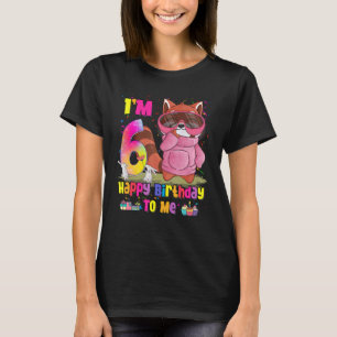 T-shirt 6 Ans Fille Princesse Petit Panda Rouge 6e Bi