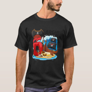 T-shirt 6 Ans Pirate Anniversaire Pirates Bateau Arr 6th B