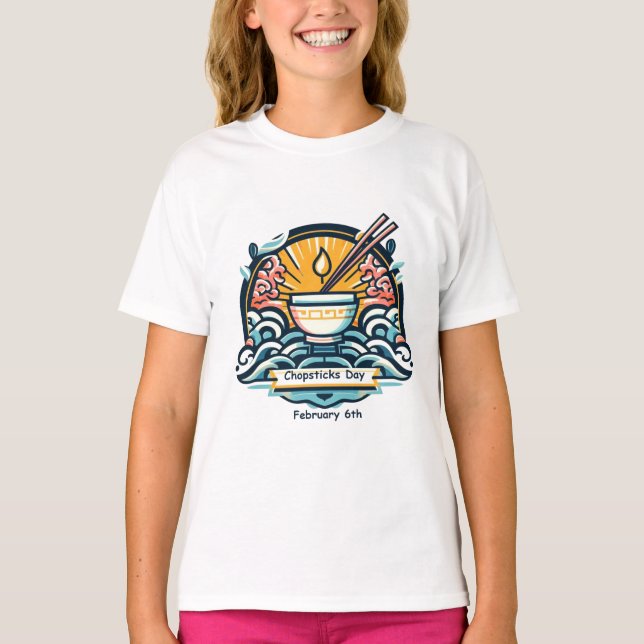 T-shirt 6 février - Jour des baguettes (Devant)
