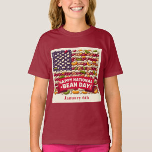 T-shirt 6 janvier - Journée nationale des haricots