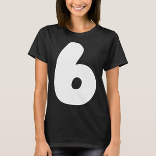 T-shirt 6 Numéro Six Sept 67 Argot Gen Alpha T Drôle Mème