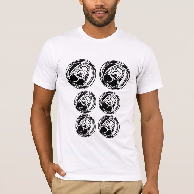 T-shirt 6 pack (Devant)