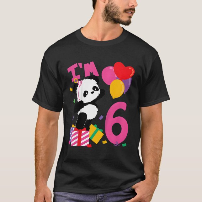 T-shirt 6 Panda (Devant)