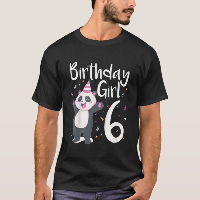 T-shirt 6 Panda 6ème Py (Devant)