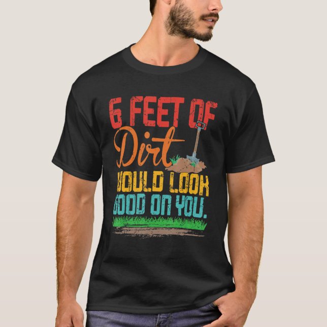 T-shirt 6 Pieds De Souris Serait Bon Sur Vous Citation Drô (Devant)
