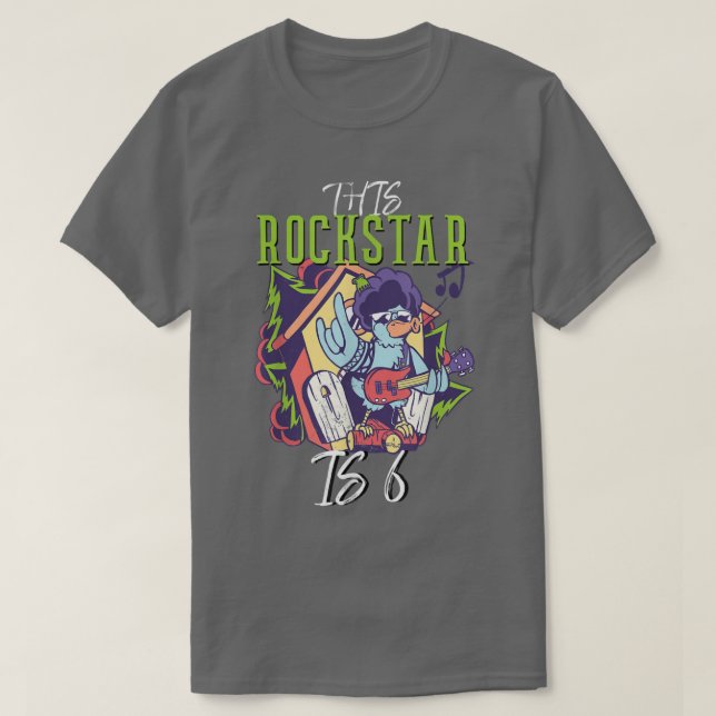 T-shirt 6e Birthday  (Design devant)
