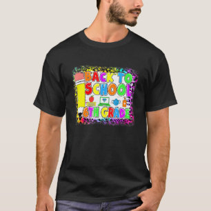 T-shirt 6e rentrée des classes virtuelle premier jour d'éc