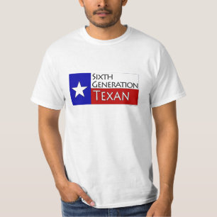 T-shirt 6ème Texan de génération