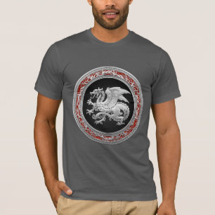 T-shirt [700] Dragon islandais, Landvæ ttir [Argent]