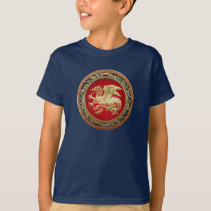 T-shirt [700] Dragon islandais, Landvæ ttir [Or]