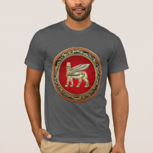 T-shirt [700] Lamassu à ailes babyloniennes [3D]