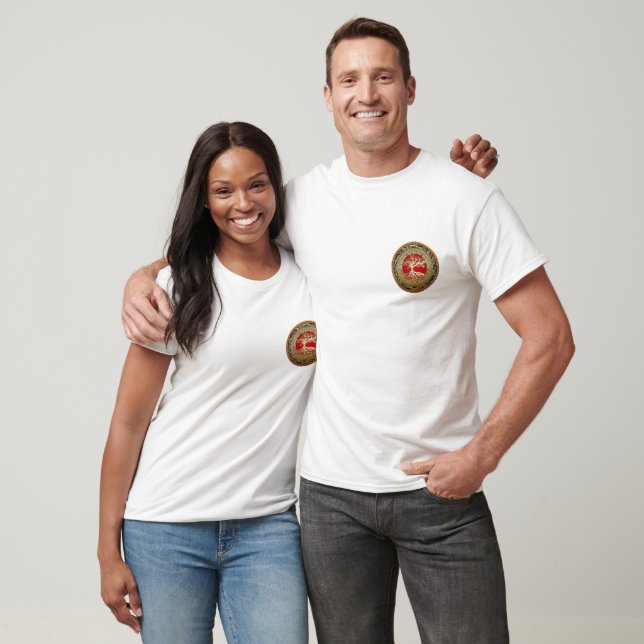T-shirt [700] Treasure Trove : Celtic Tree of Life [Or] (Unisexe)