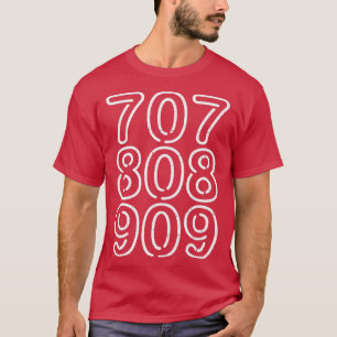 T-shirt 707 808 909 Machines à tambour