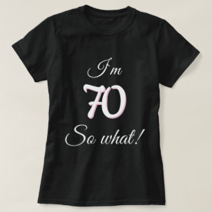 70 Ans Tshirts Et Tshirts Design Zazzle