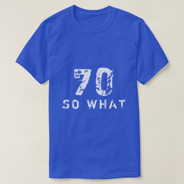 T-shirt 70 Alors ce que Drôle Dit 70e Anniversaire Homme N (Design devant)
