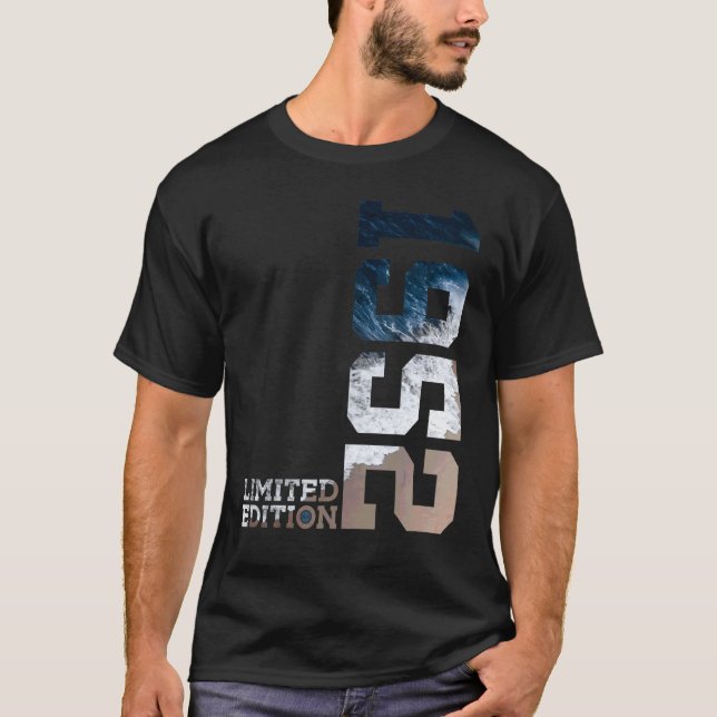 T-shirt 70 ans 70e anniversaire 1952 (Devant)