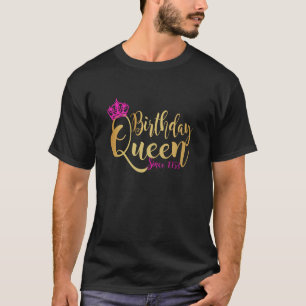 T-shirt 70 ans 70e anniversaire Reine depuis 1953 Couronne