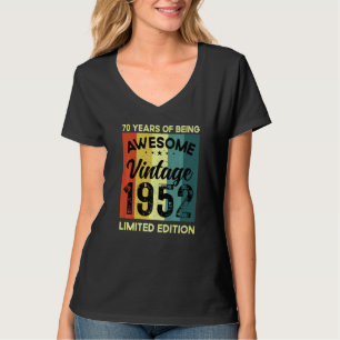T-shirt 70 Ans D'Être Vintage