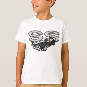 T-shirt 70 Chevelle solides solubles affligé