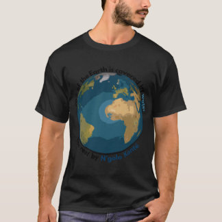 T-shirt 70 de la Terre est recouverte de famille