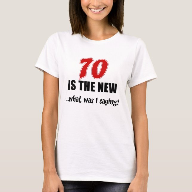 T-shirt 70 est le nouveau (Devant)