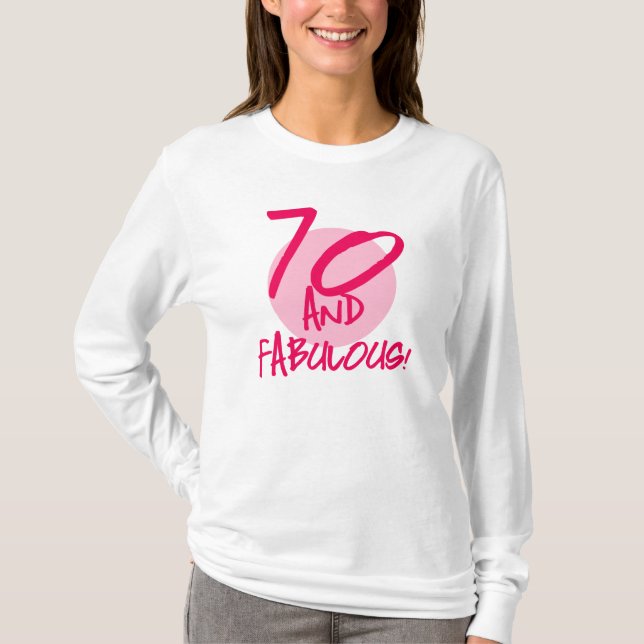 T-shirt 70 Et Fabuleux (Devant)