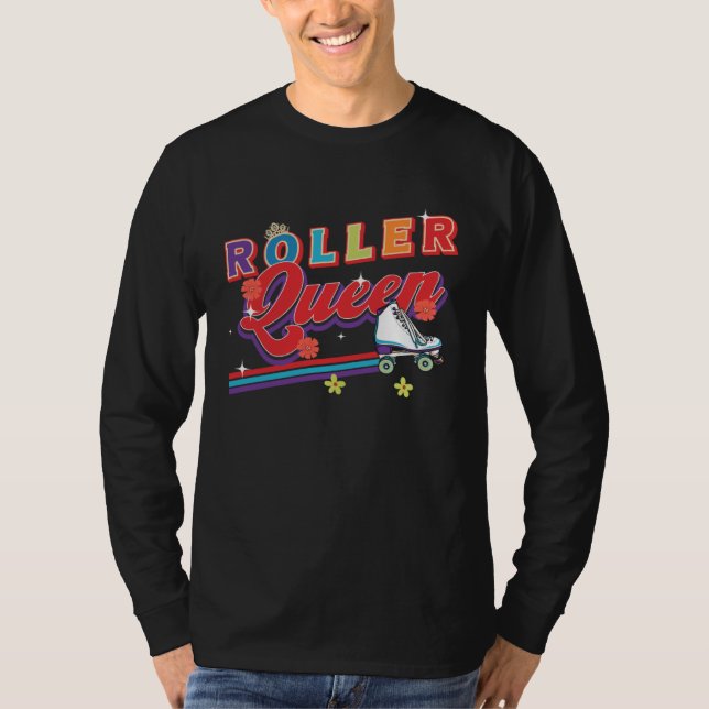 T-shirt 70 s Costume and Retro Roller Disco Outfit for Rol (Devant)