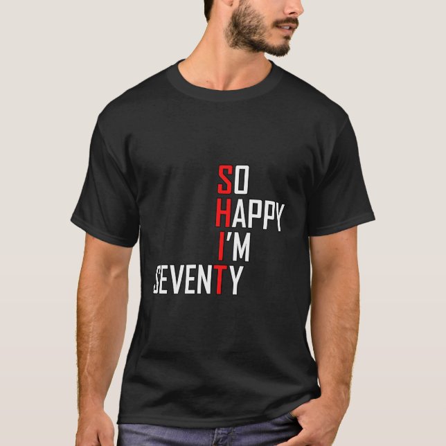 T-shirt 70E 1952 Hilarious 70 (Devant)