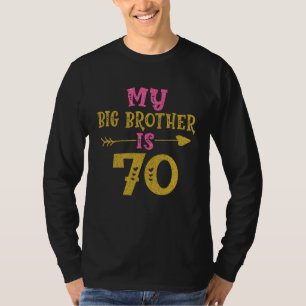 T-shirt 70e anniversaire de Hearts pour grand frère de la